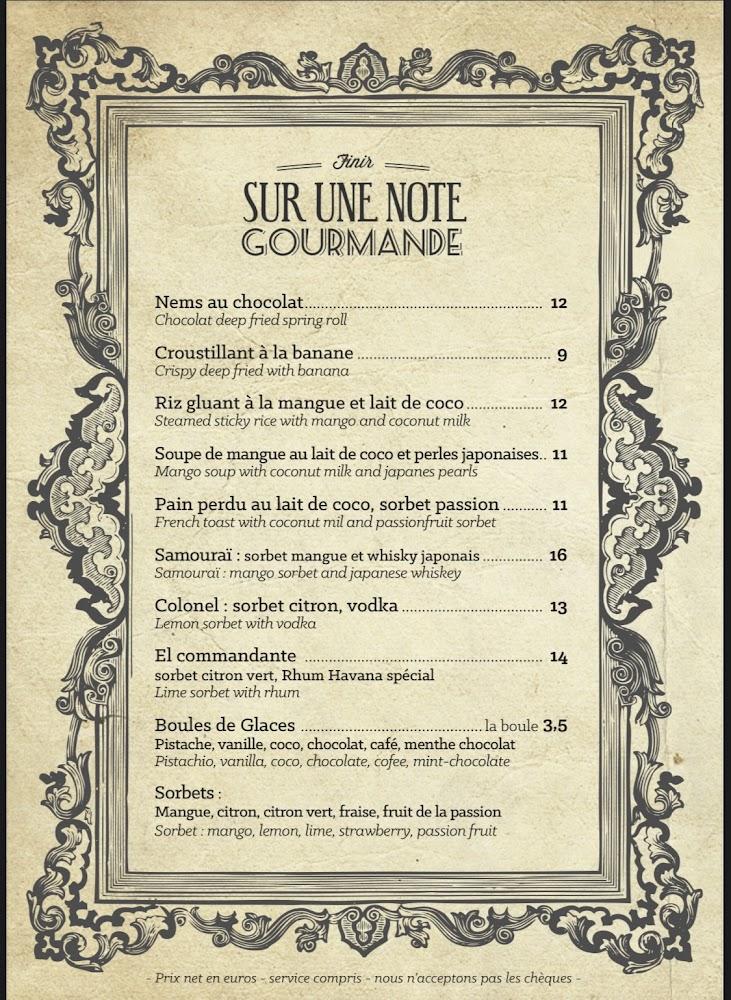 Ô Grimo Zen - Menu Image 3